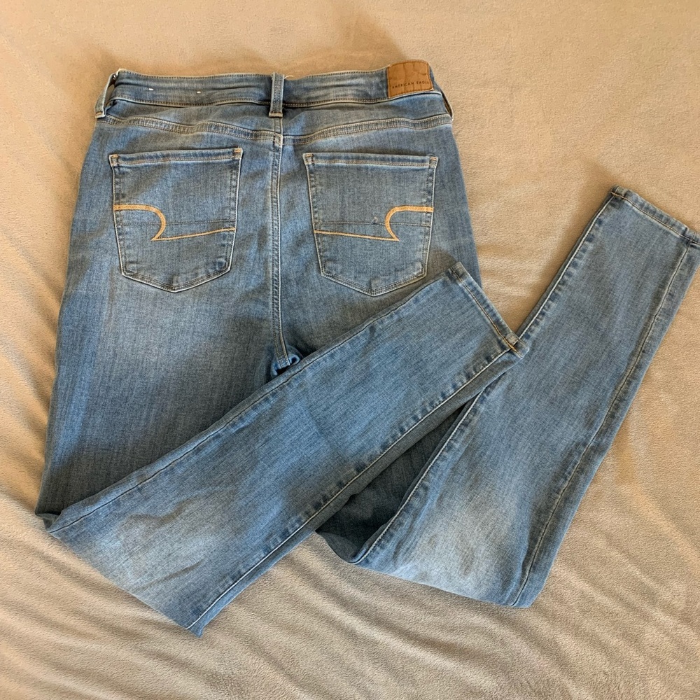 American Eagle high waisted skinny jeans
